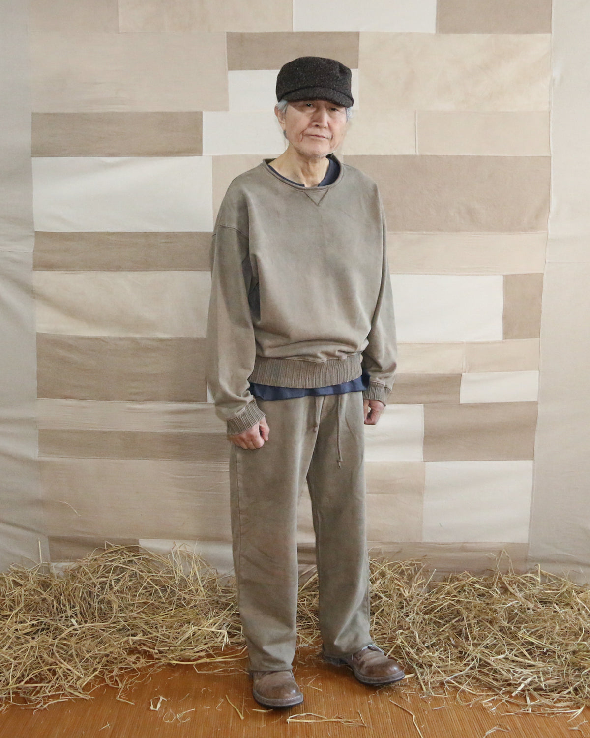 Natural Aged Sweatshirts (Dirty Nut Beige)