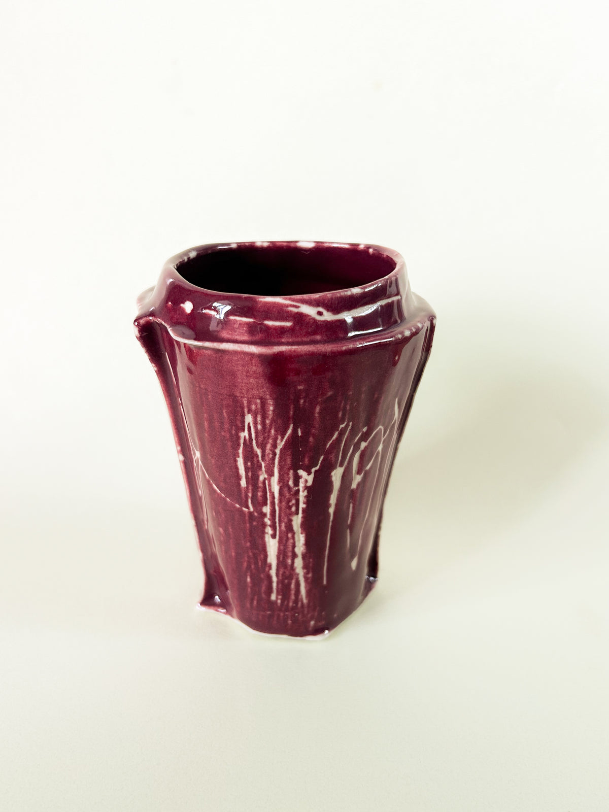 WILD VASE (LONG/PLUM)