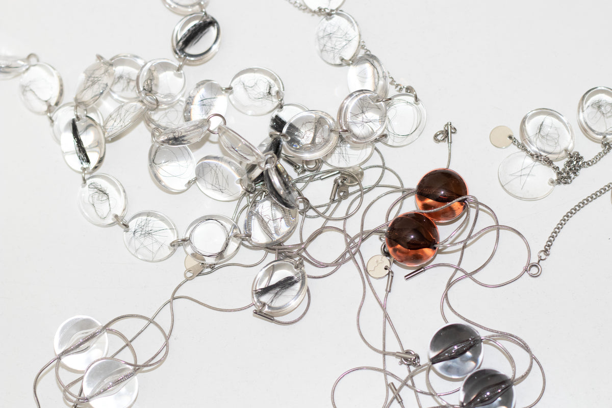 DUO NECKLACE CLEAR