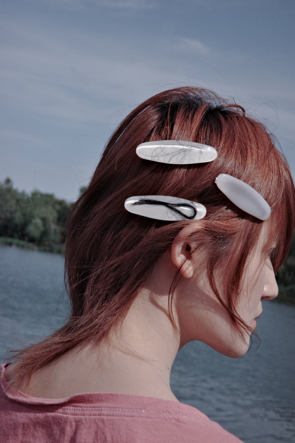 HAIRY HAIR CLIP BLACK 002