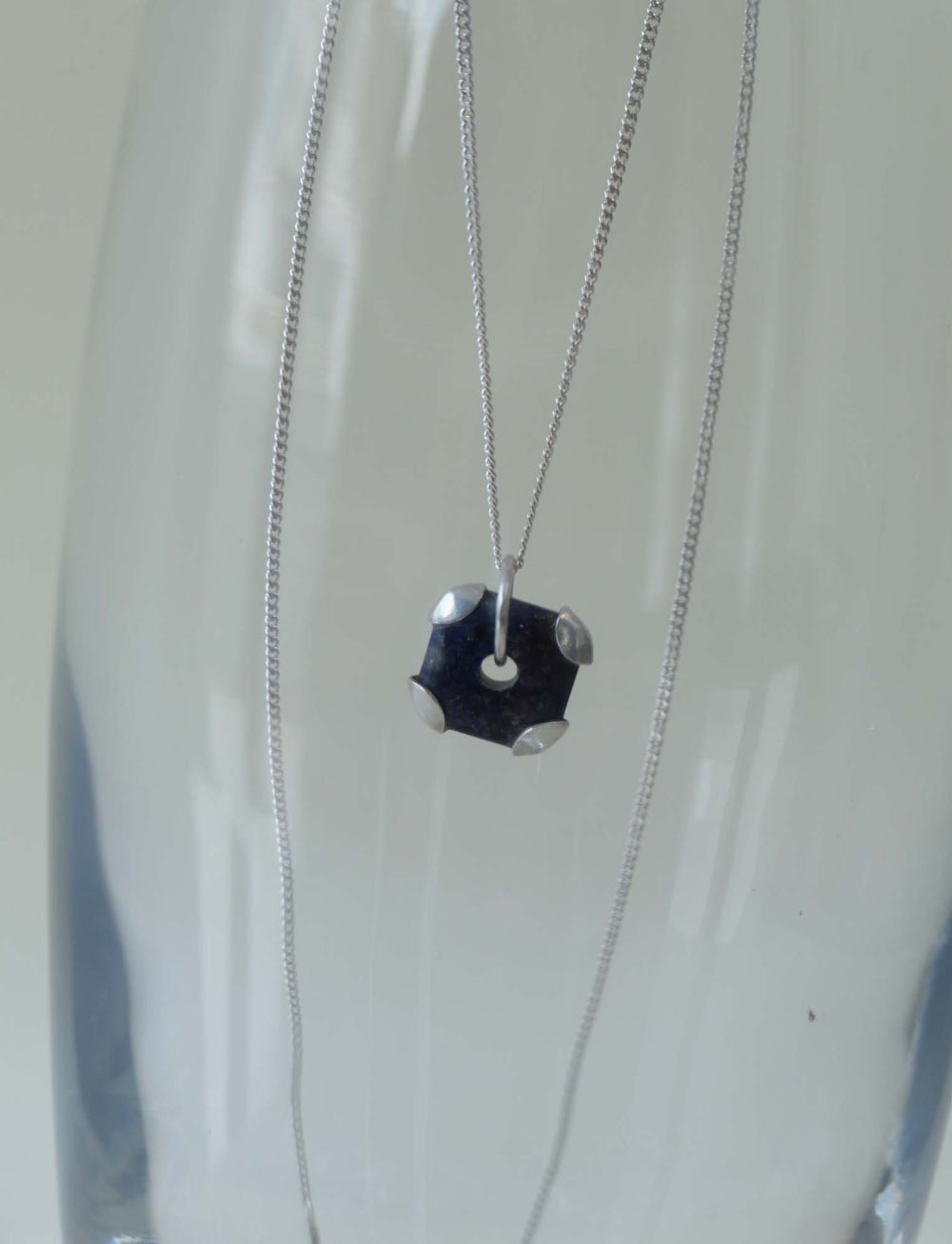 JUI Blue Frame Necklace