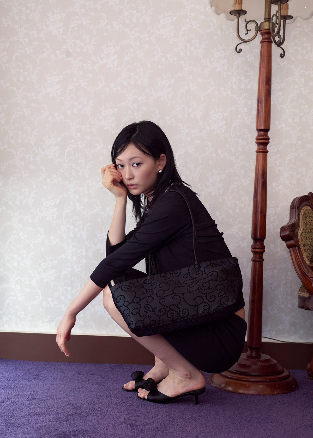 Nymph Tote Bag (Black)