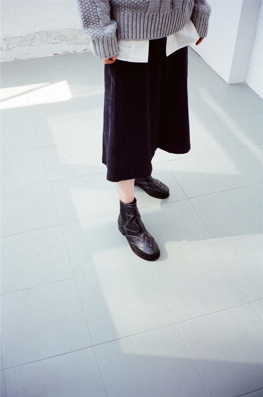 MOORE Londi Ankle Boots Black