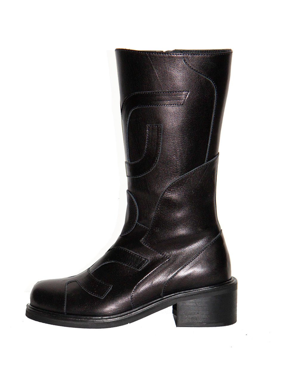 MOORE Stem Half Boots Black