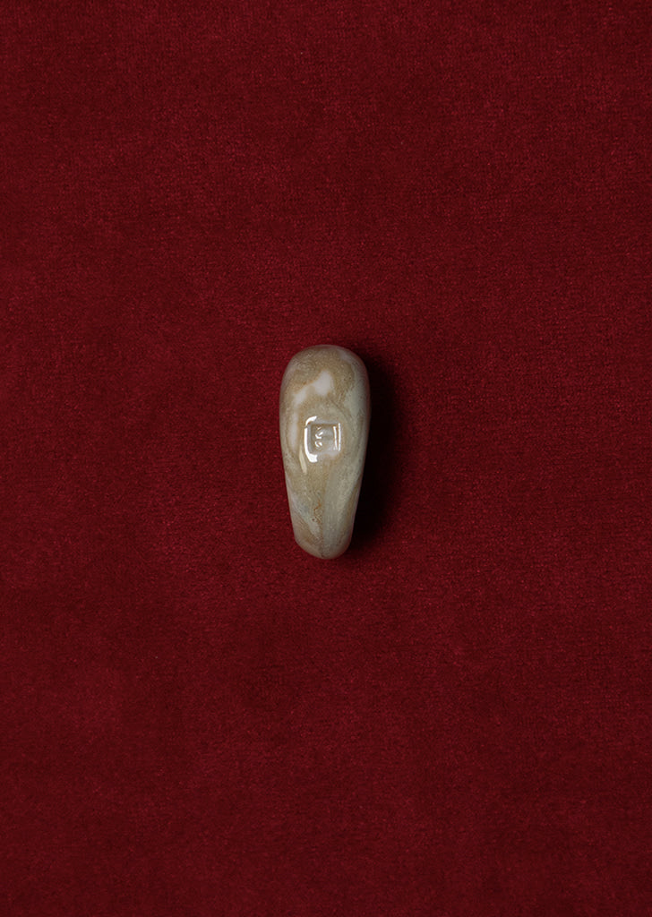 Square Ring in Alabaster