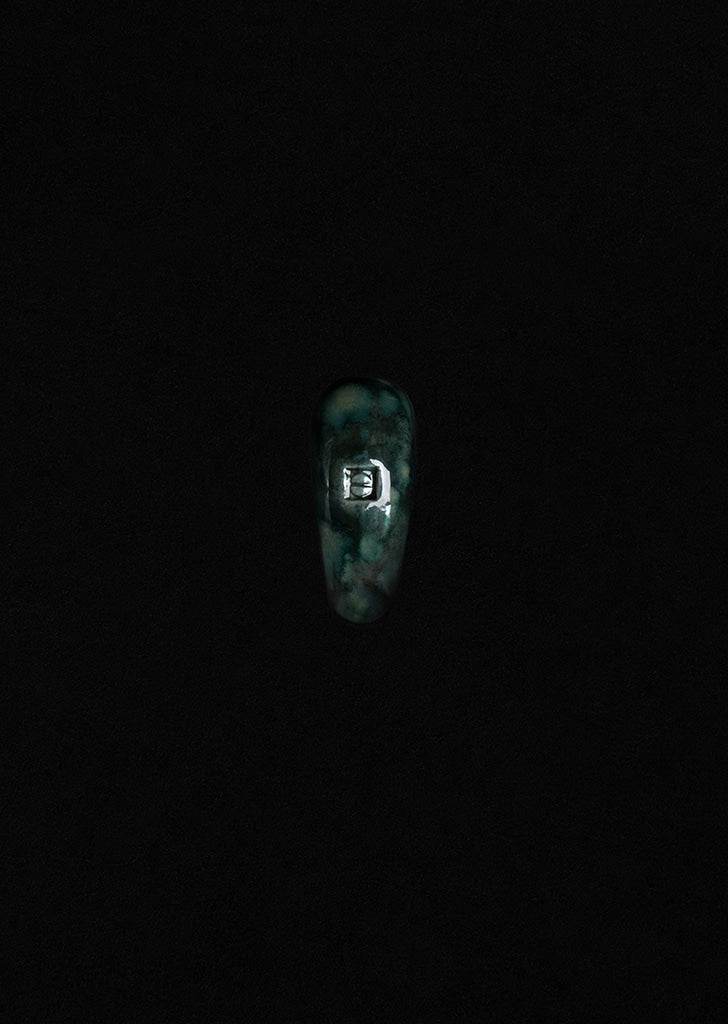Square Ring in Verdite