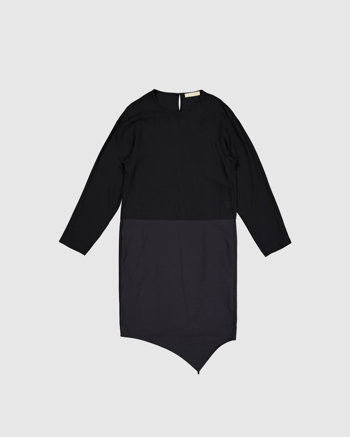 PERSONAL LANGUAGE Pulley dress Black flat front