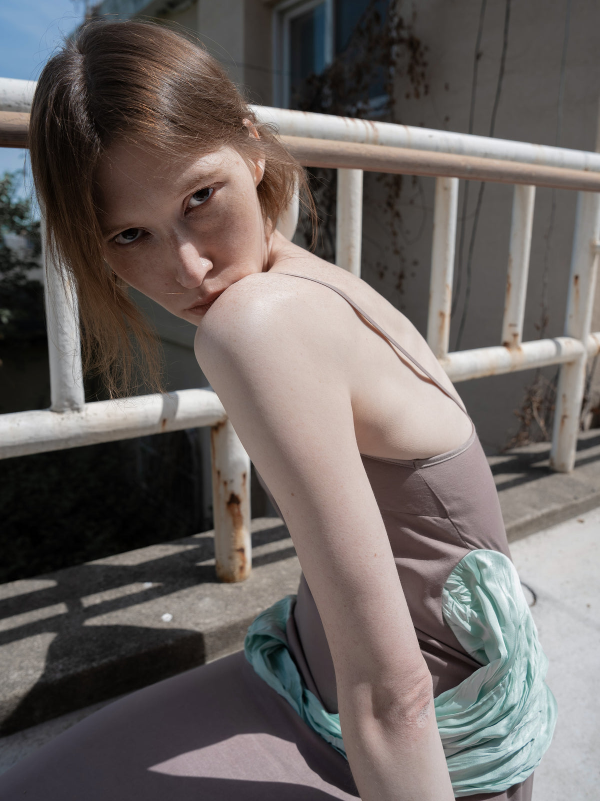PUNCTUM Vessel - dress (mint)