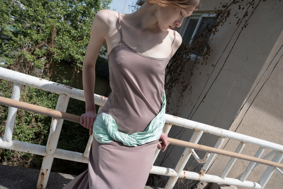 PUNCTUM Vessel - dress (mint)