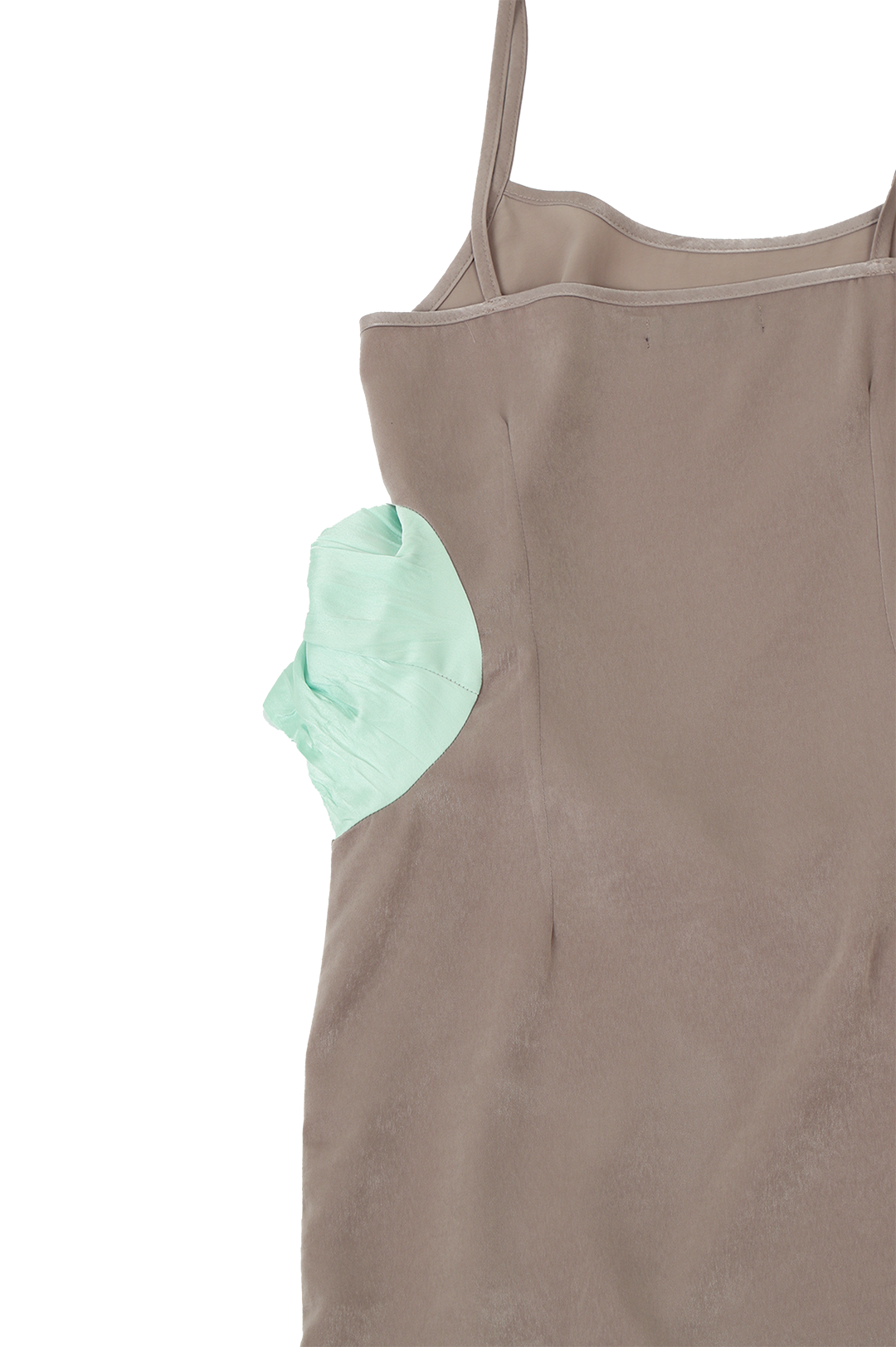 PUNCTUM Vessel dress mint detail 2
