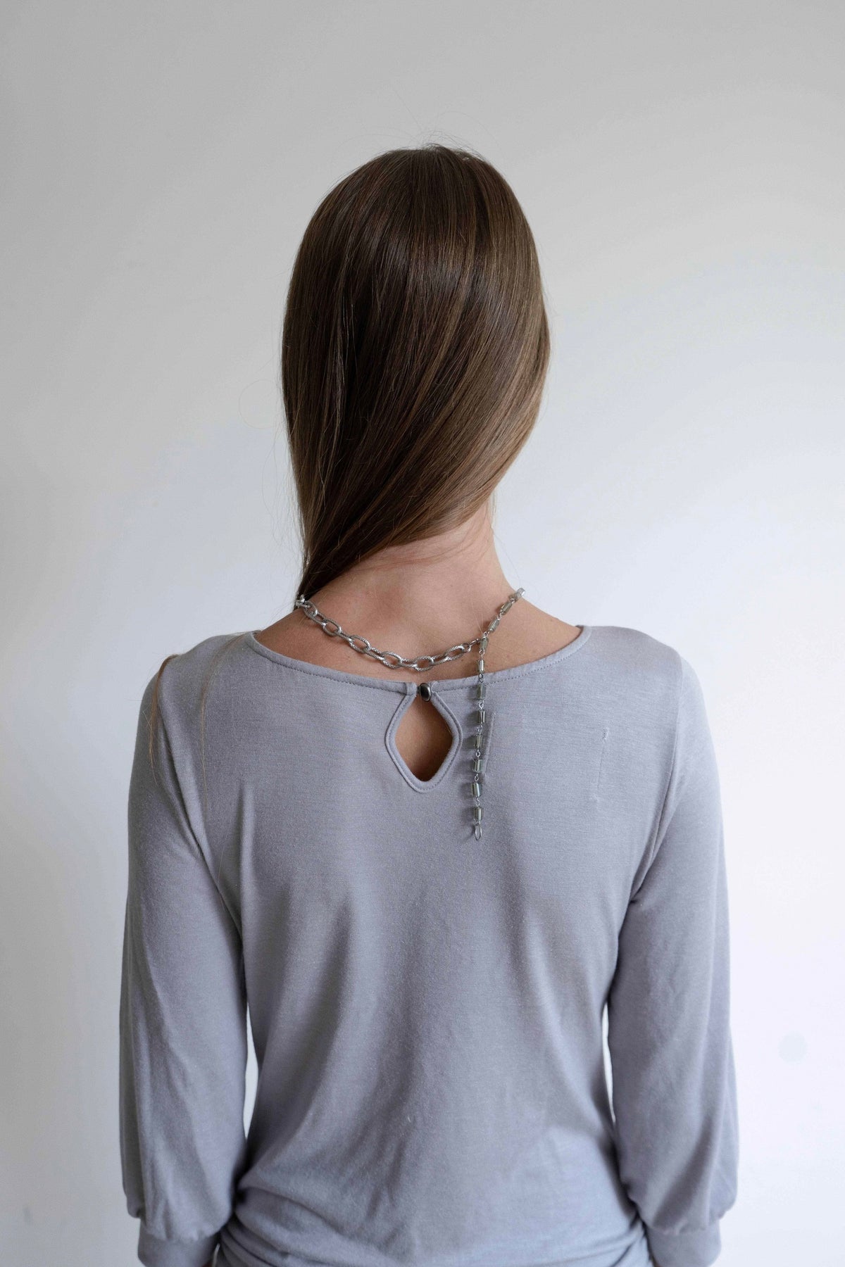 EARLY EVENING DRESS (Glitter Gray)
