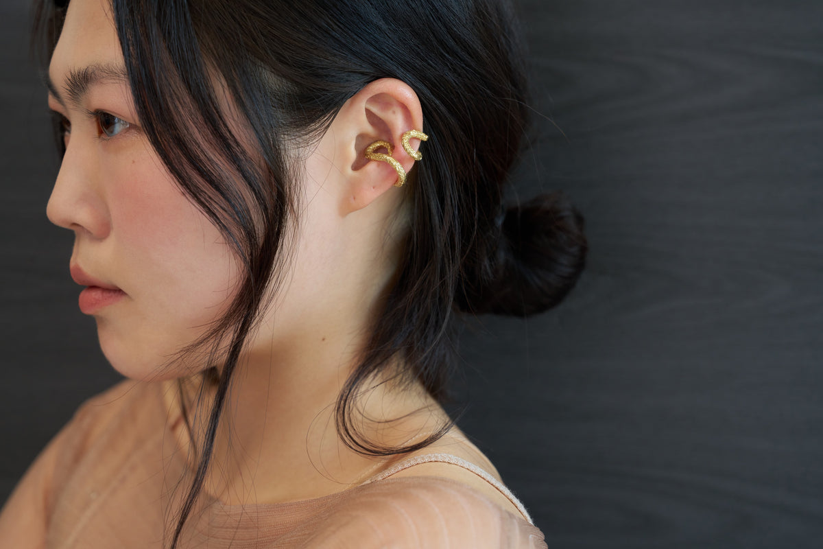 SENSE OPTIC SPIRITUS EAR CUFF — 14K Gold