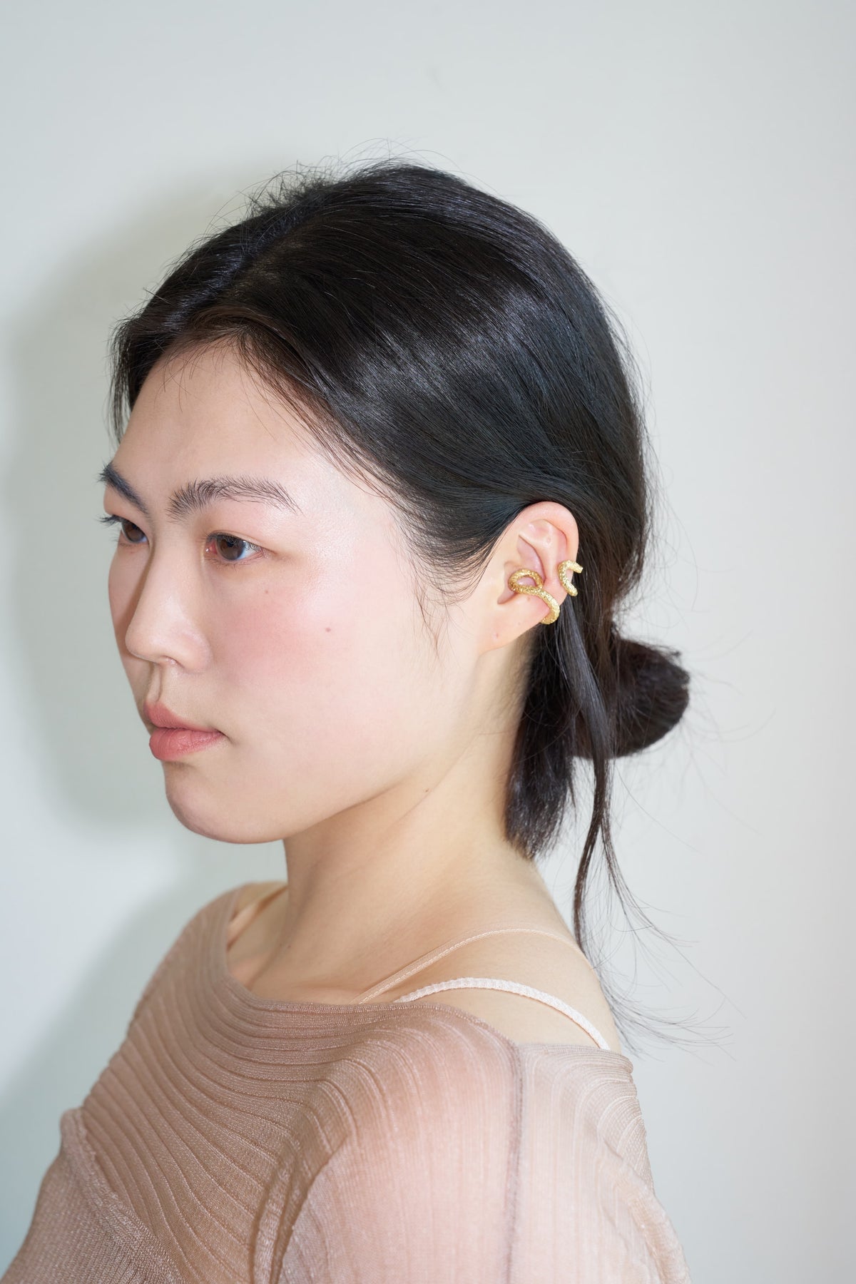 SENSE OPTIC SPIRITUS EAR CUFF — 14K Gold