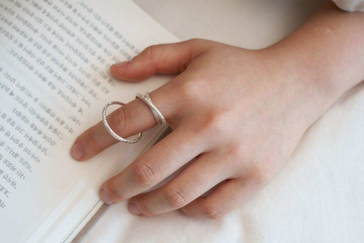 SENSE OPTIC SPIRITUS RING — Silver
