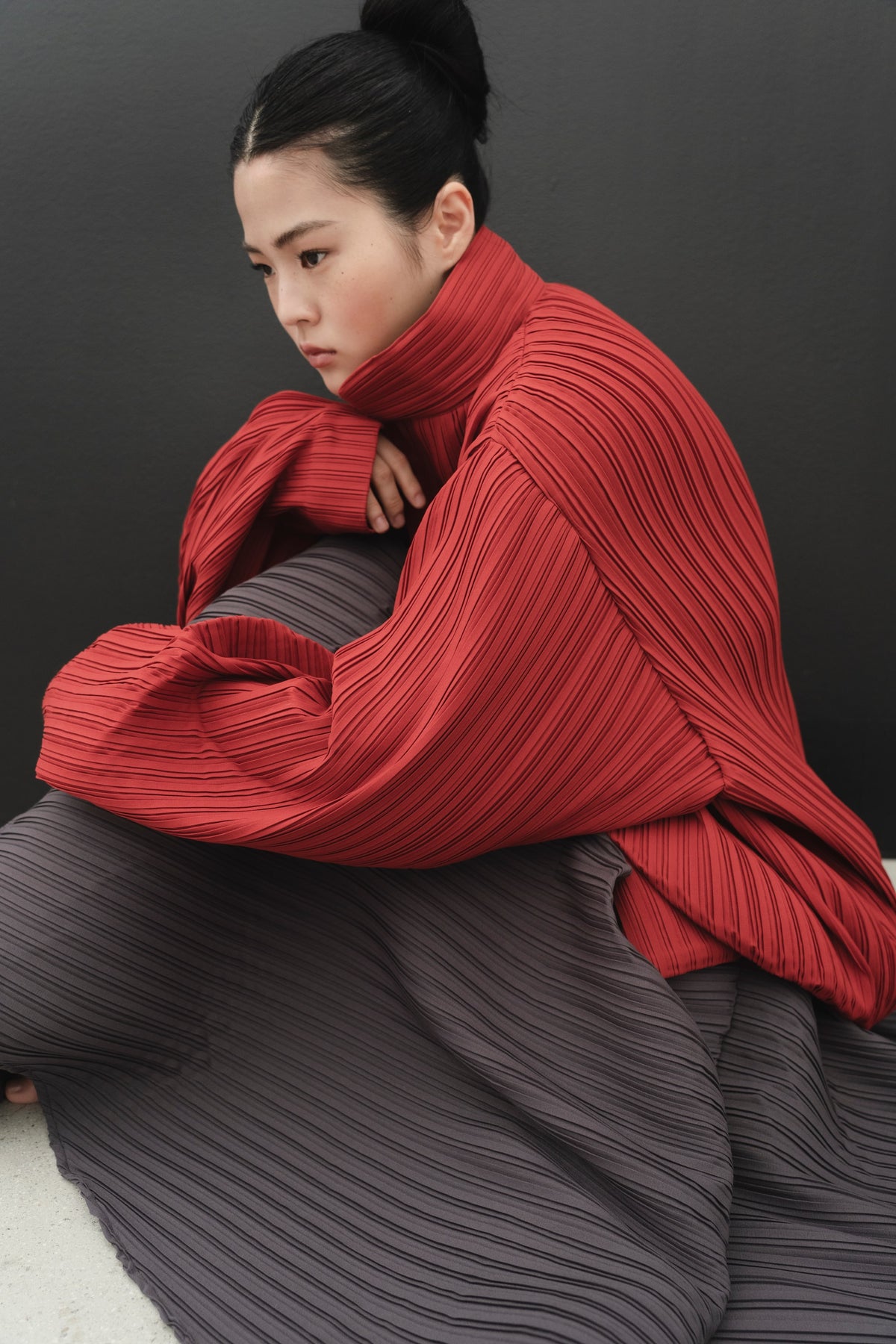 THYSEOUL Safari Jacket — red