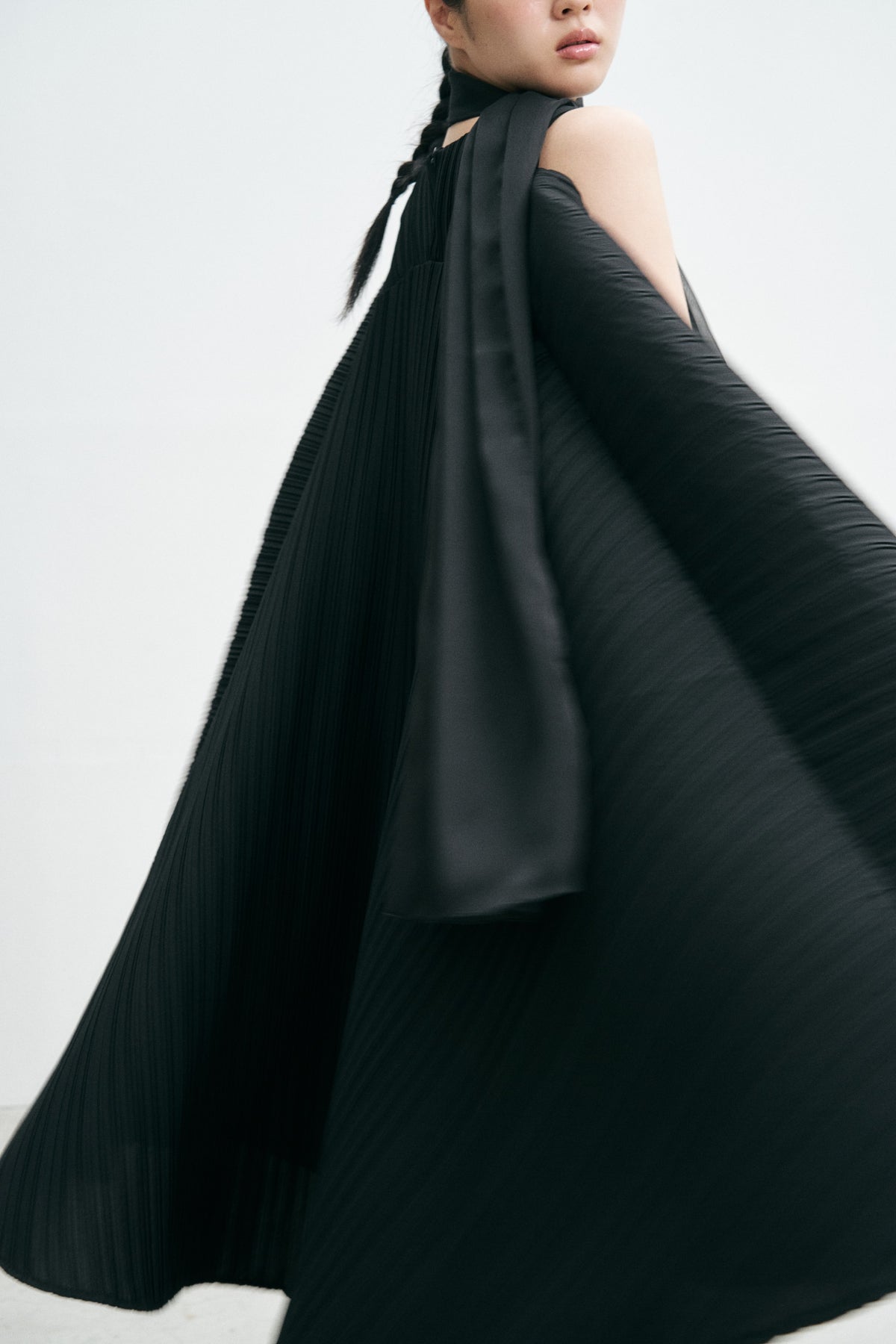 THYSEOUL Scarf — black