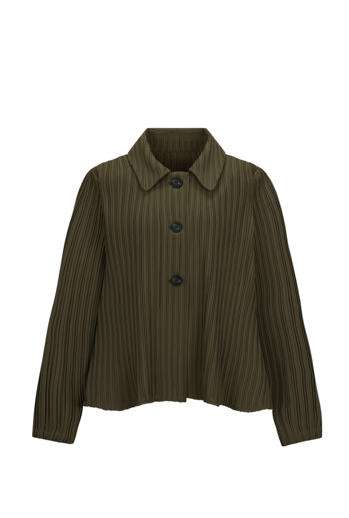 THY SEOUL Unbalance Jacket Khaki