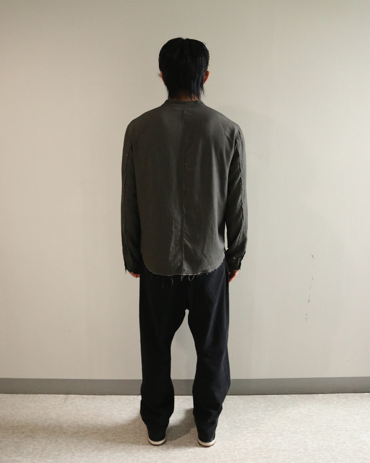 Wanderer Henley Shirts (Dark Khaki)