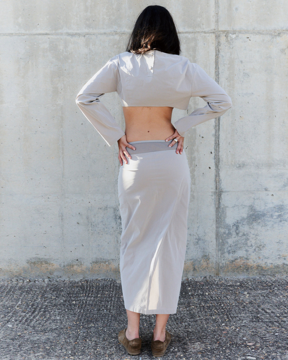 PERSONAL LANGUAGE Atheia skirt back