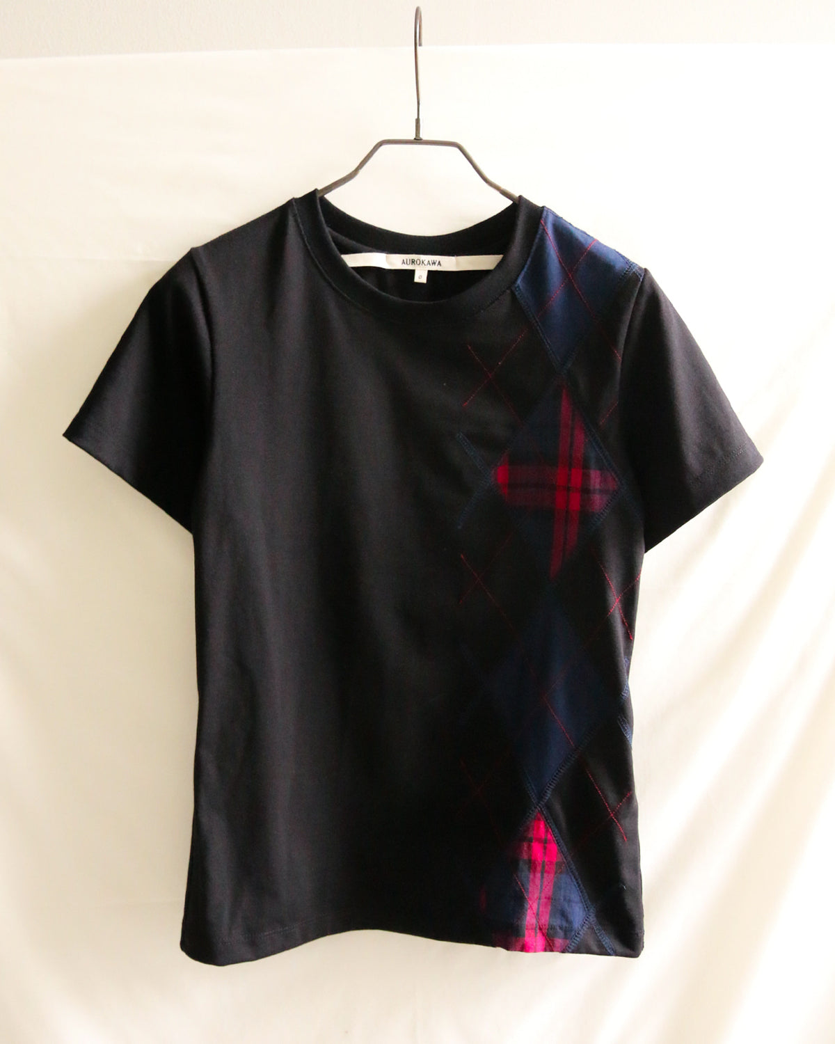Rustic Argyle Tee (Black)