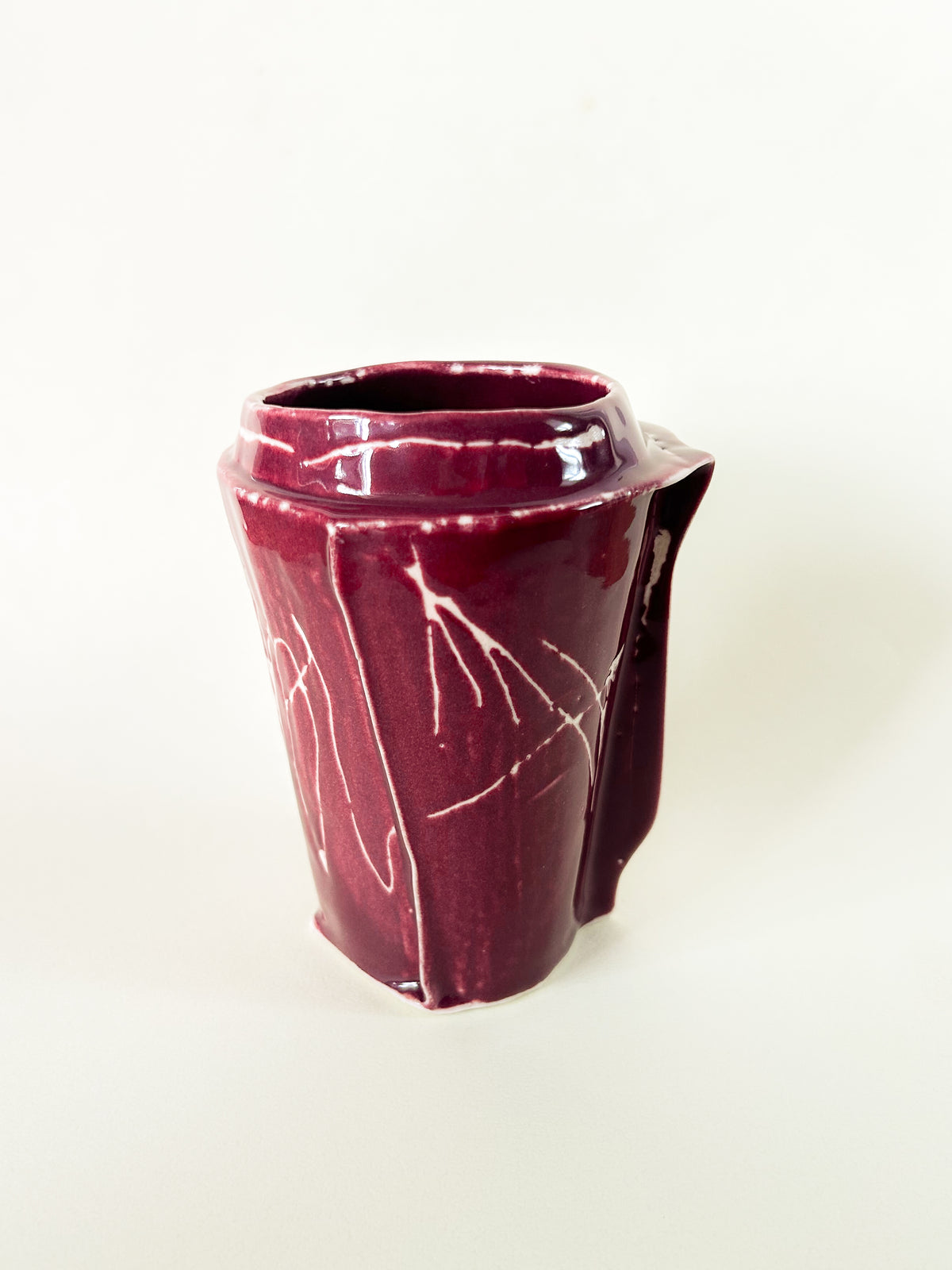 WILD VASE (LONG/PLUM)