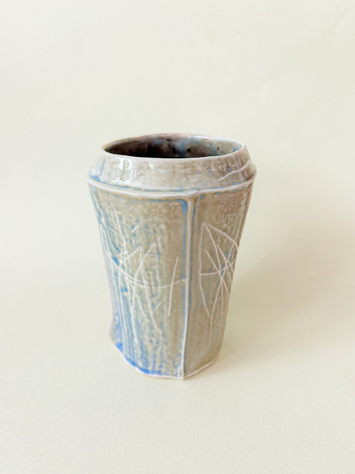 WILD VASE (MIDDLE/SKYBLUE)