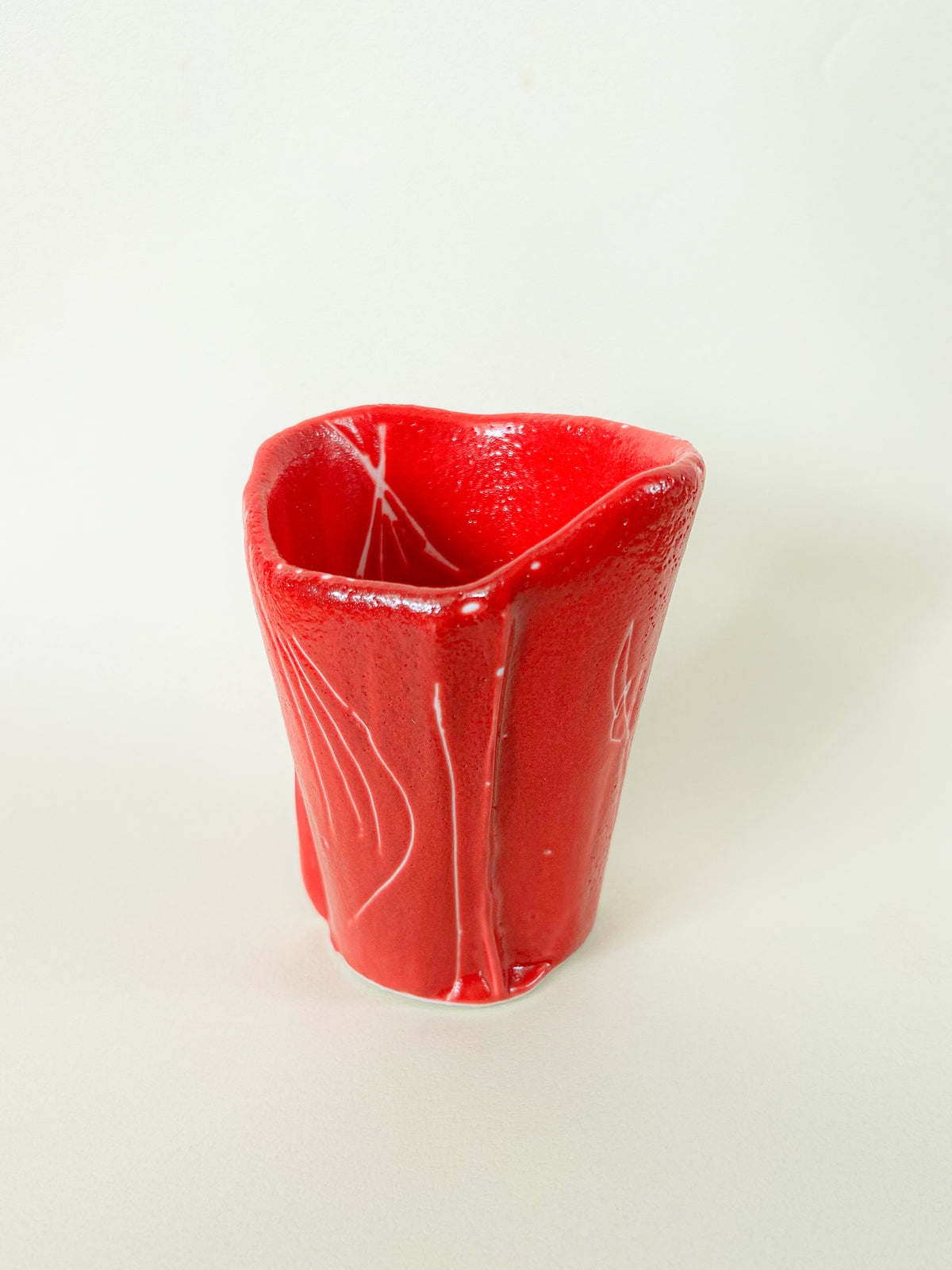WILD VASE (SHORT/RED)