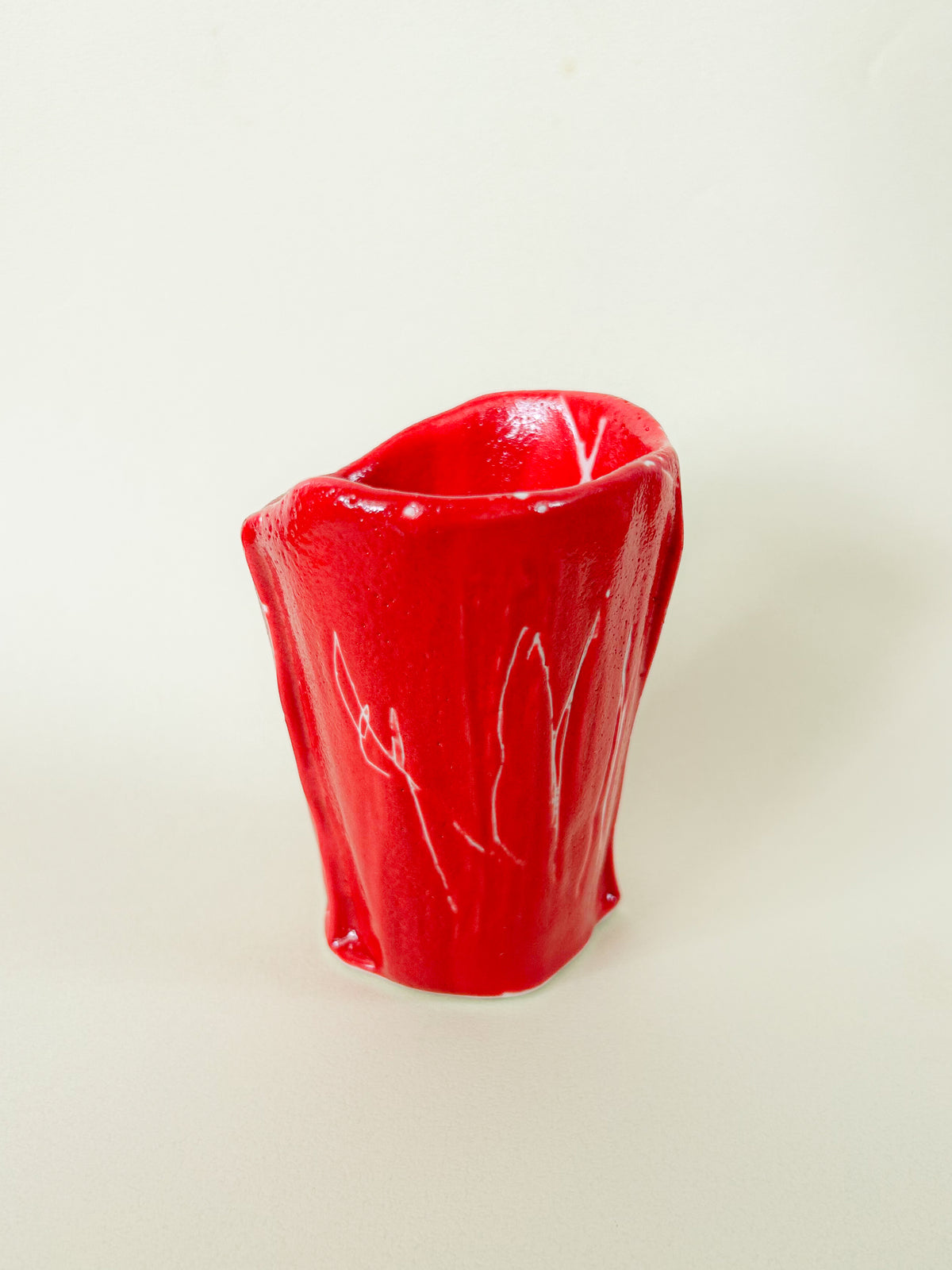 WILD VASE (SHORT/RED)