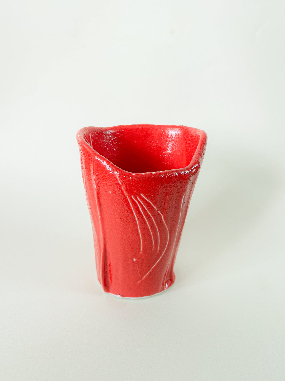 WILD VASE (SHORT/RED)