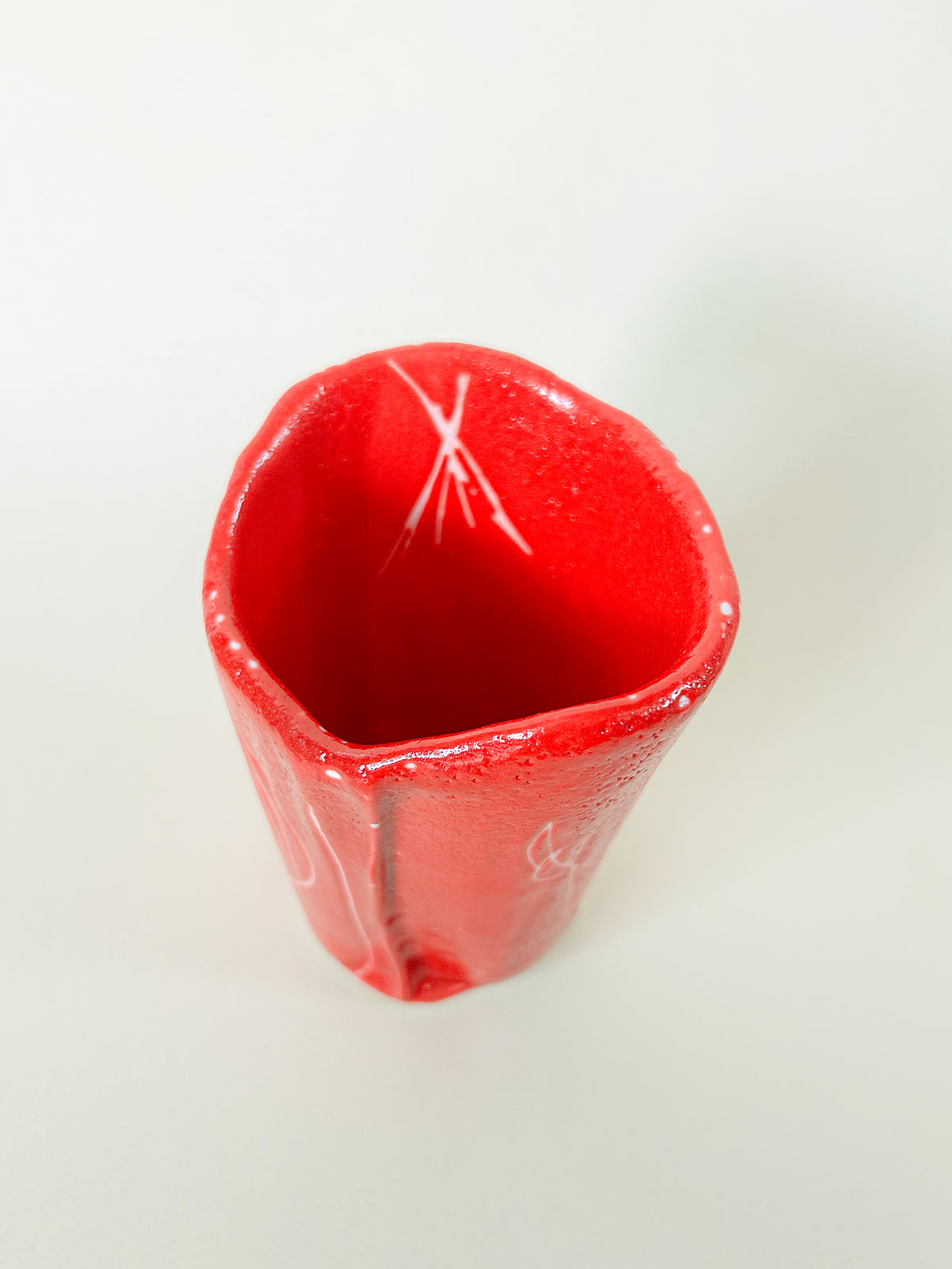 WILD VASE (SHORT/RED)