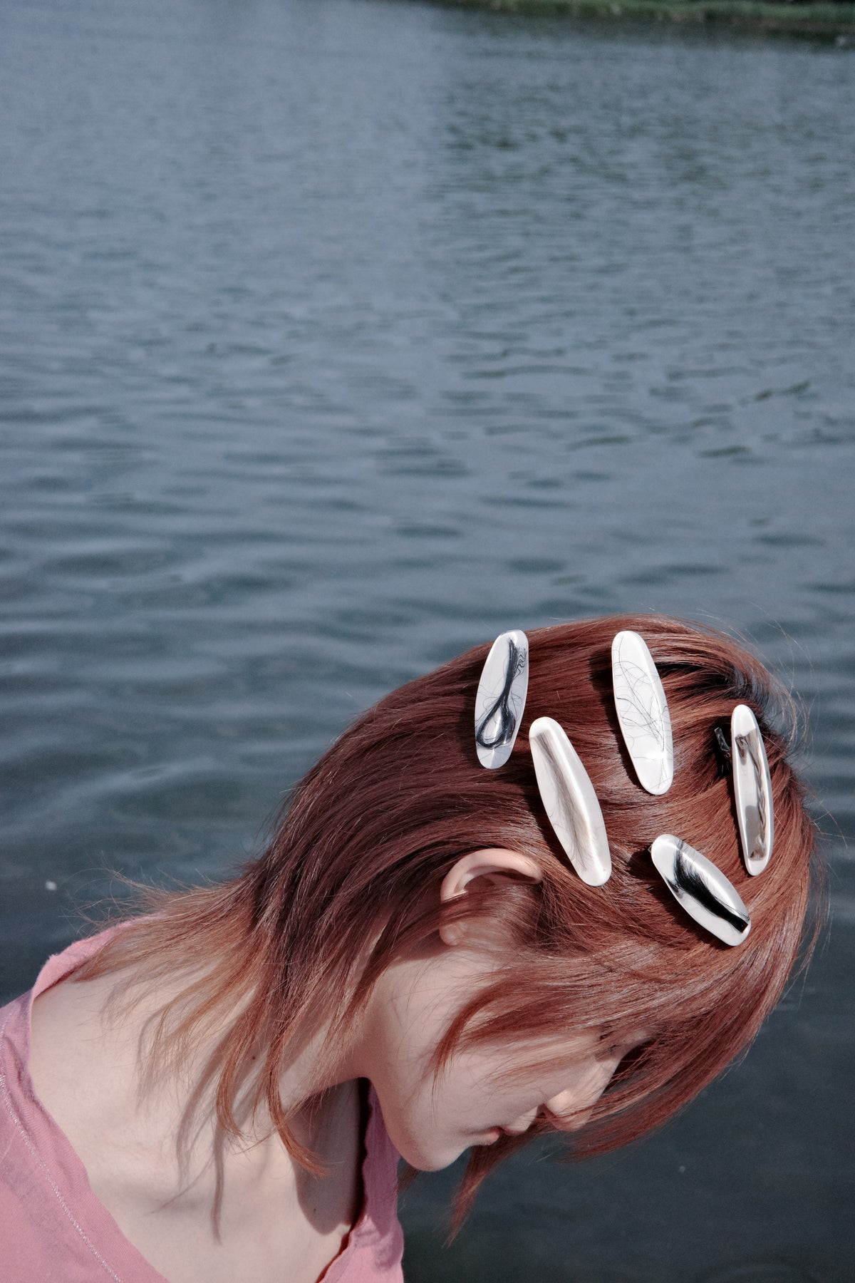 HAIRY HAIR CLIP BLACK 002