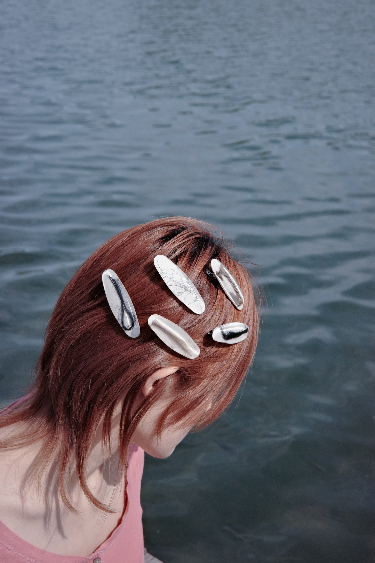 HAIRY HAIR CLIP BLACK 002
