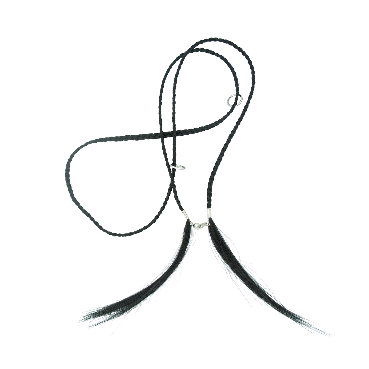 HAIRYMASK REAL HAIRY SCARF BLACK SHORT