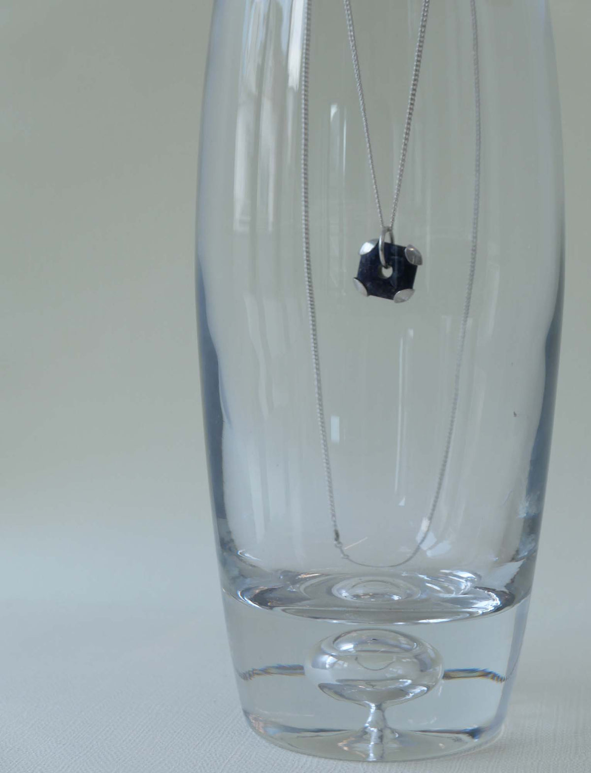 JUI Blue Frame Necklace