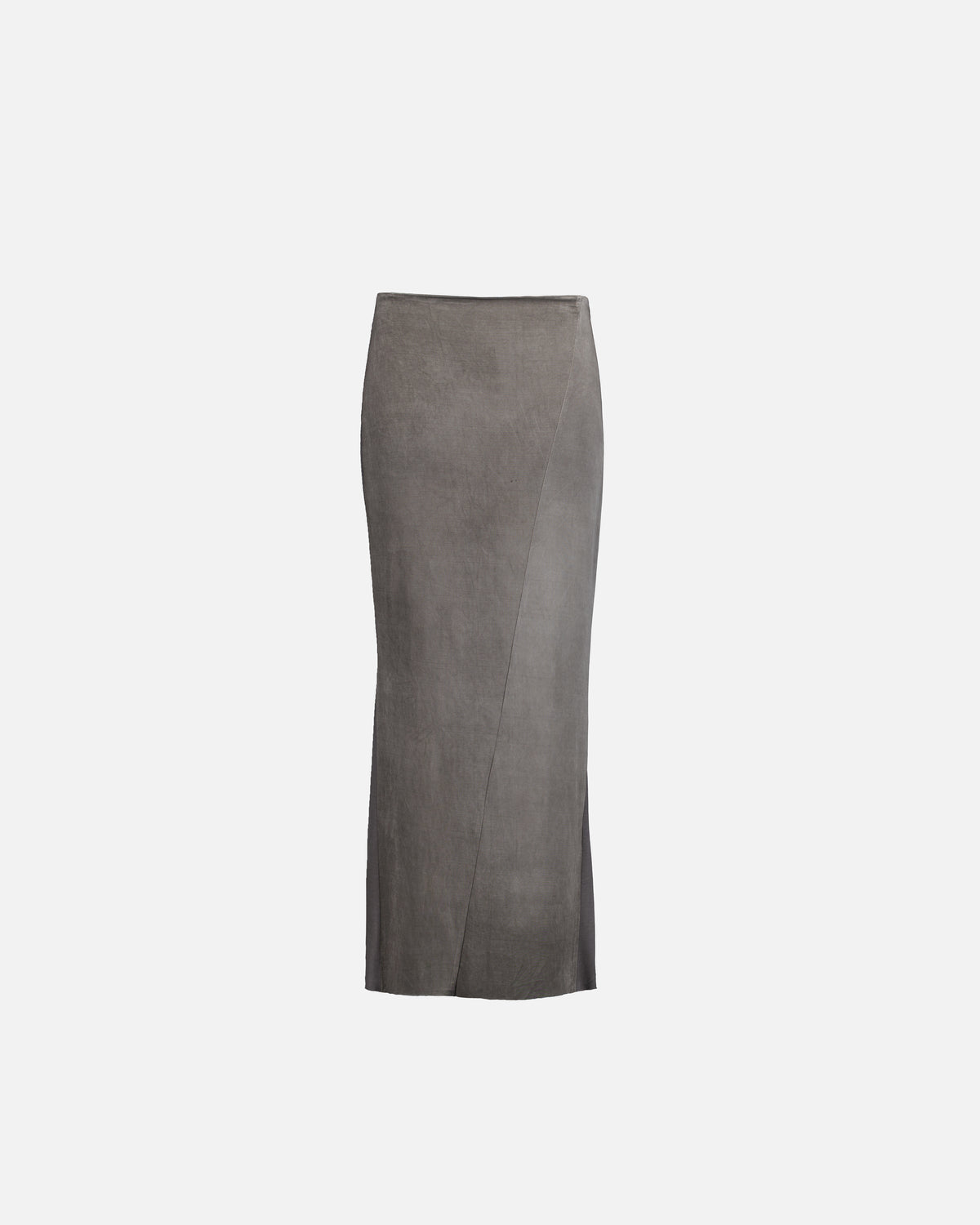 PERSONAL LANGUAGE Drop skirt II Smoke flat front