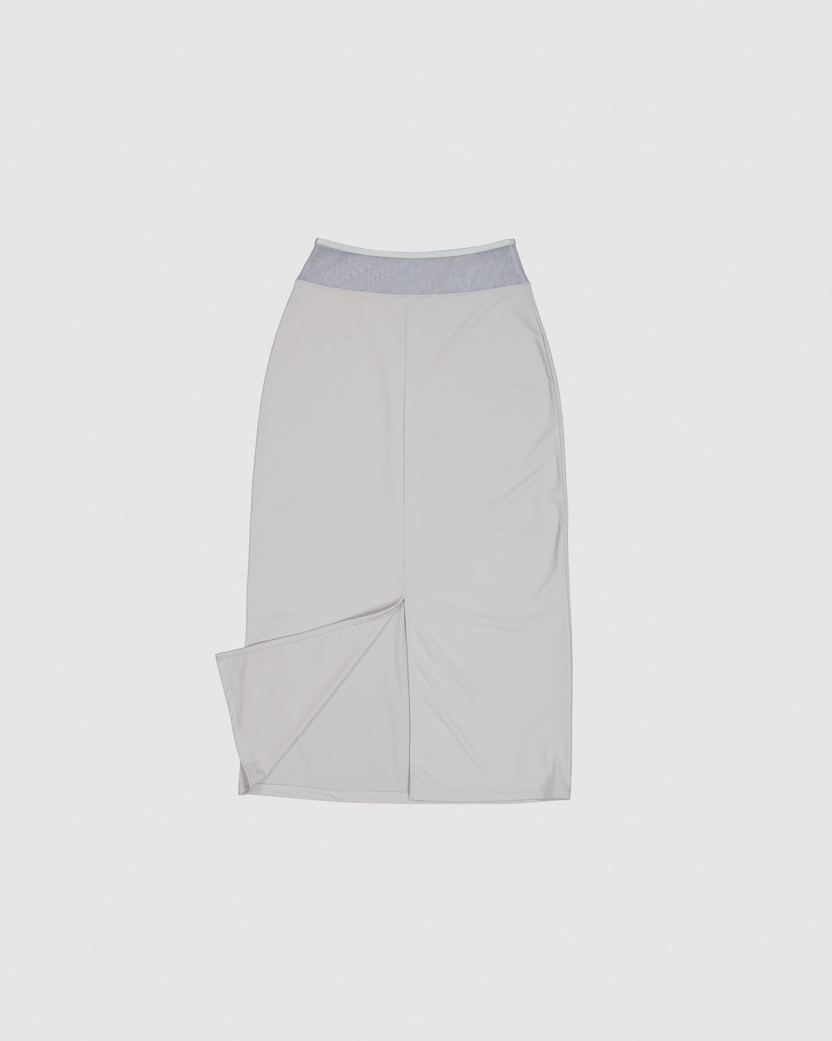 PERSONAL LANGUAGE Floating skirt Dove grey flat back