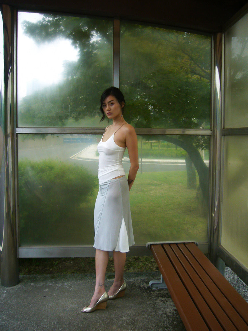 PERSONAL LANGUAGE Selene chain sleeveless White styled