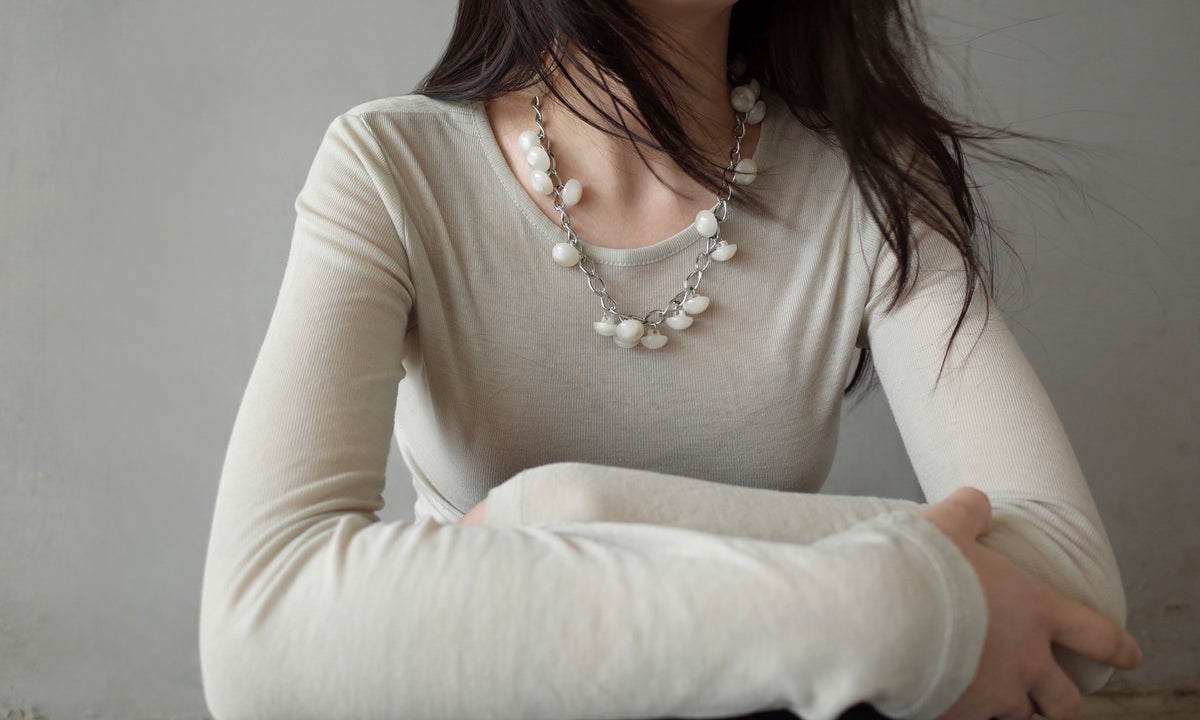White Berries Necklace