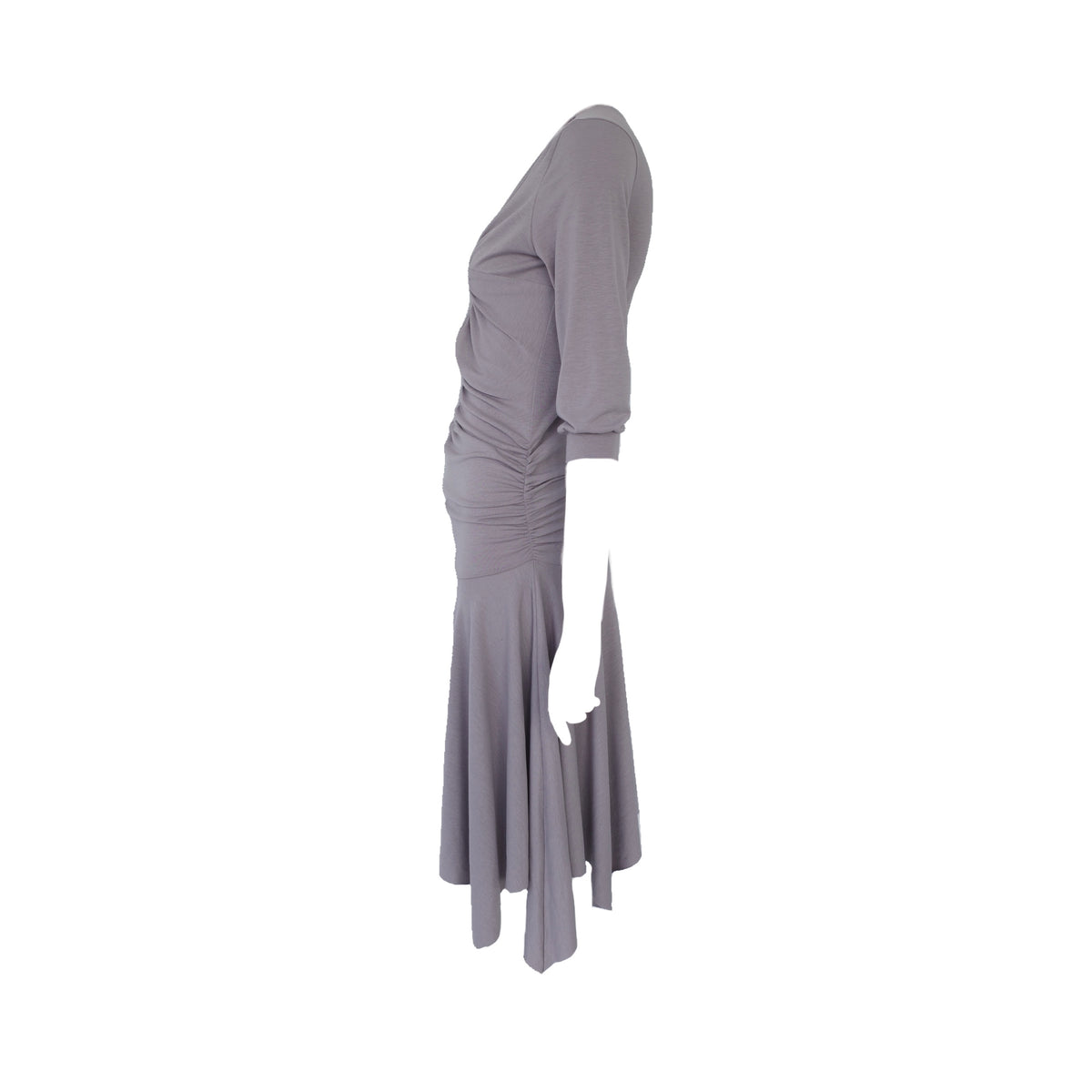 SANKOFA PUELLA EARLY EVENING DRESS — Mauve Brown