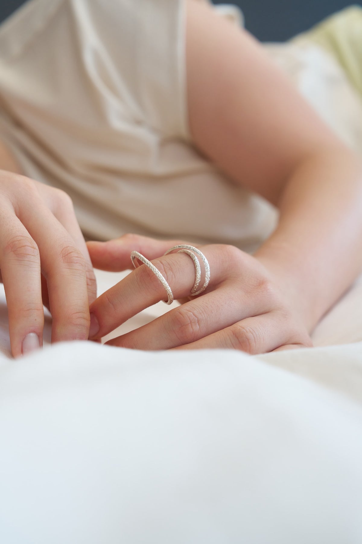 SENSE OPTIC SPIRITUS RING — Silver