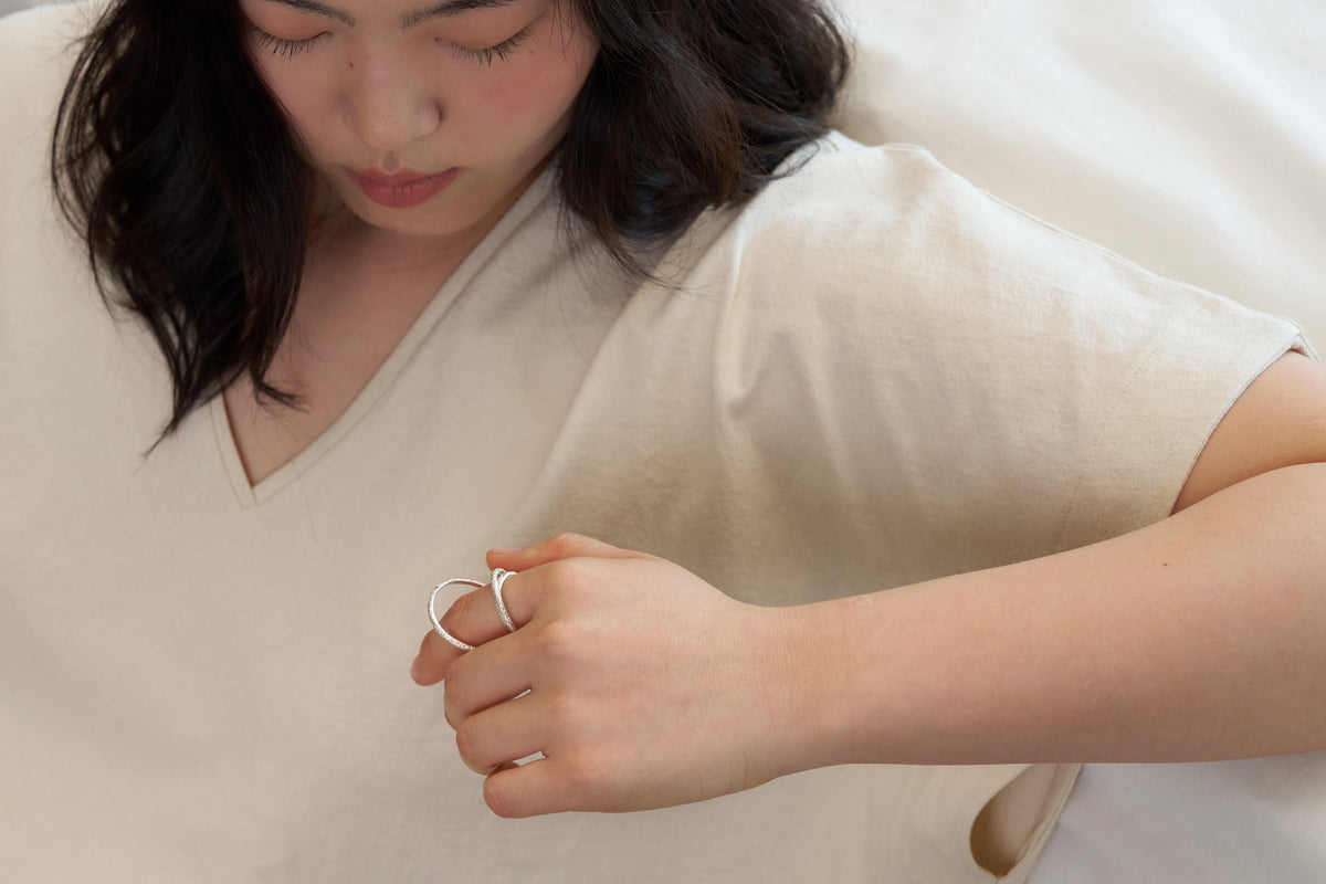 SENSE OPTIC SPIRITUS RING — Silver