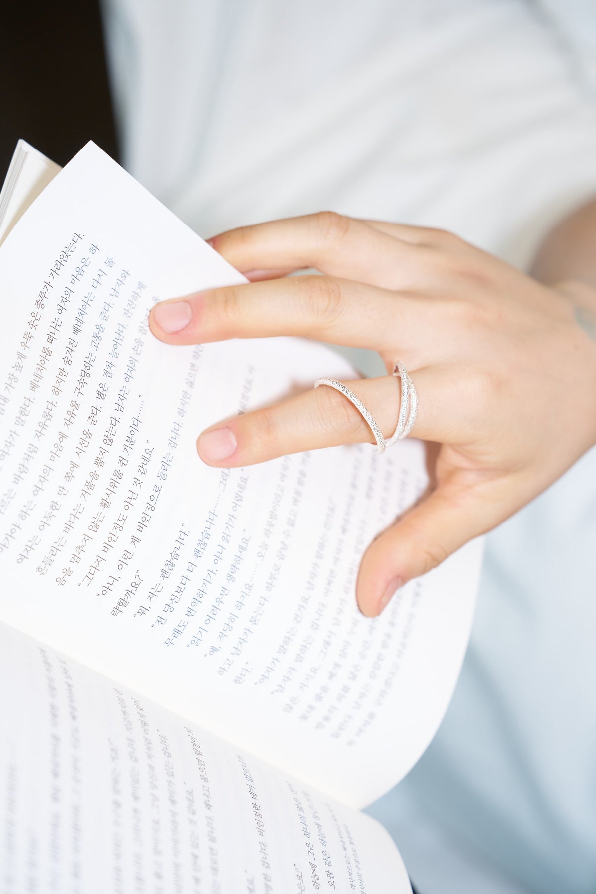 SENSE OPTIC SPIRITUS RING — Silver