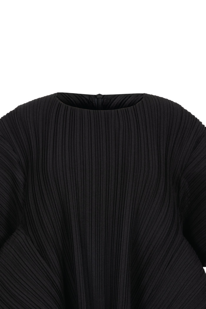 THYSEOUL Unbalance Blouse (Black)