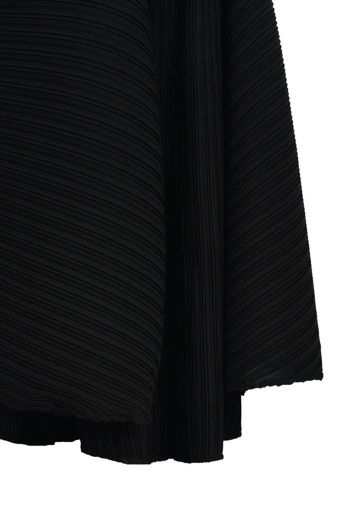 THYSEOUL Unbalance Skirt (Black)