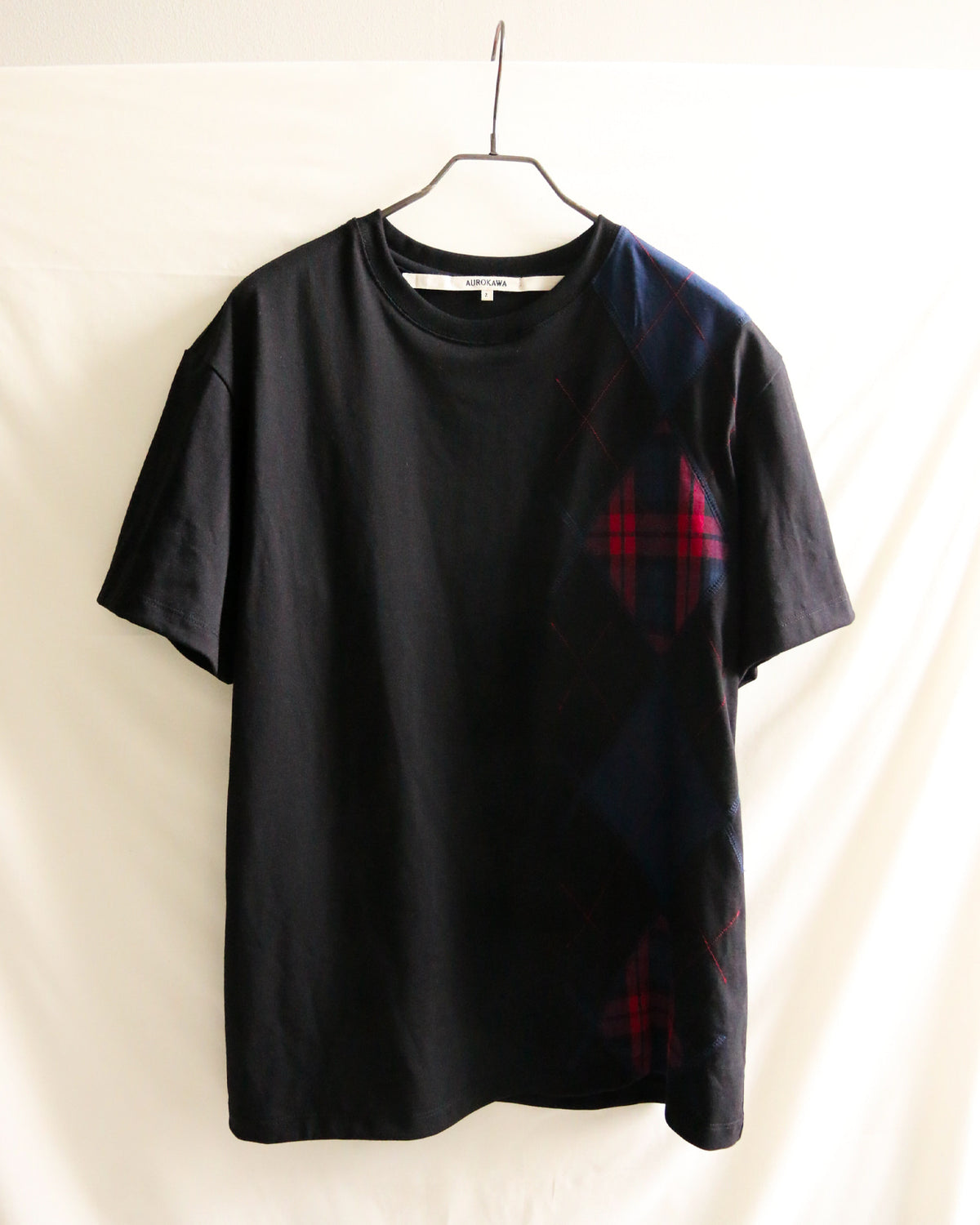 Rustic Argyle Tee (Black)